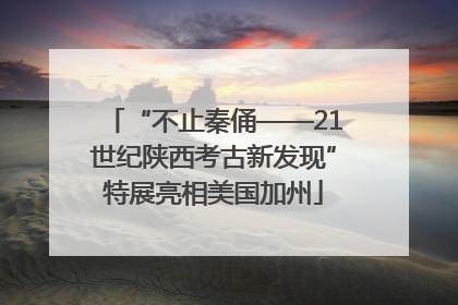 “不止秦俑——21世纪陕西考古新发现”特展亮相美国加州