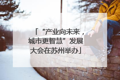 “产业向未来，城市更智慧”发展大会在苏州举办
