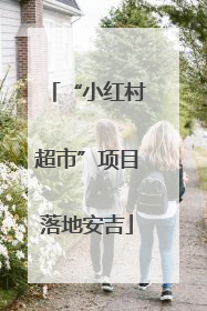 “小红村超市”项目落地安吉
