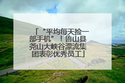 “平均每天捡一部手机”！鲁山县尧山大峡谷漂流集团表彰优秀员工