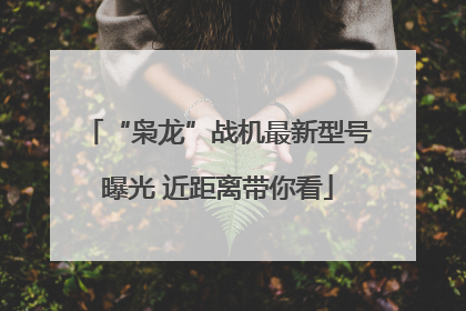 “枭龙”战机最新型号曝光 近距离带你看