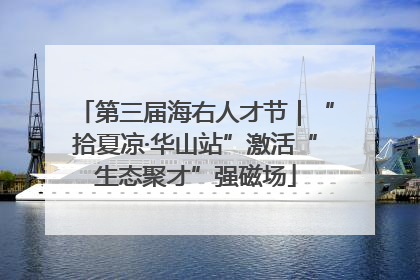 第三届海右人才节｜“拾夏凉·华山站”激活“生态聚才”强磁场