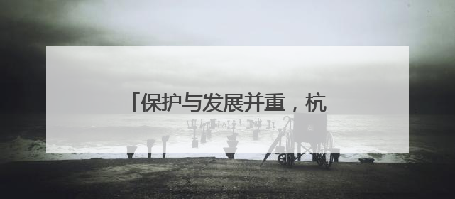 保护与发展并重，杭州在“依山理水”间唤醒“古村新生”
