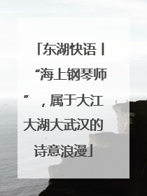 东湖快语丨“海上钢琴师”，属于大江大湖大武汉的诗意浪漫