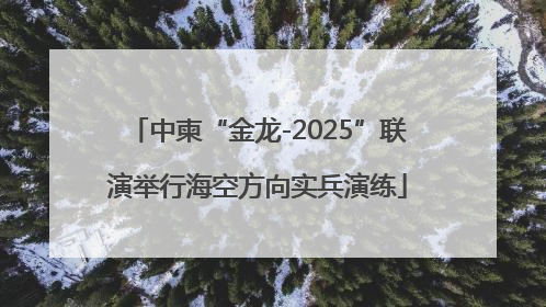 中柬“金龙-2025”联演举行海空方向实兵演练
