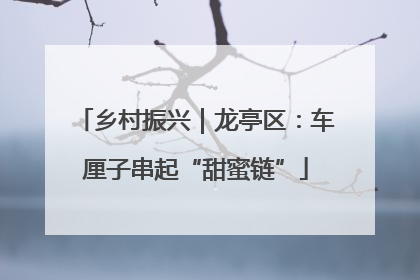 乡村振兴｜龙亭区：车厘子串起“甜蜜链”