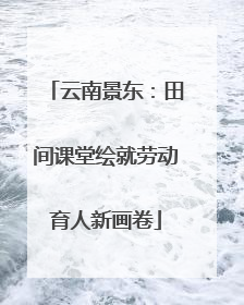 云南景东：田间课堂绘就劳动育人新画卷