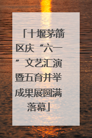 十堰茅箭区庆“六一”文艺汇演暨五育并举成果展圆满落幕