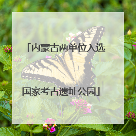内蒙古两单位入选国家考古遗址公园