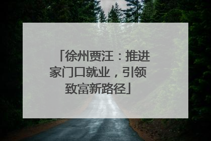 徐州贾汪：推进家门口就业，引领致富新路径