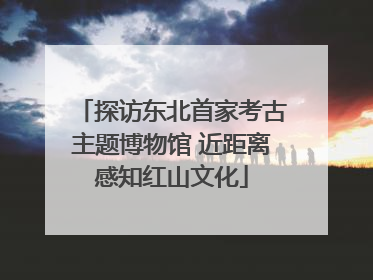 探访东北首家考古主题博物馆 近距离感知红山文化