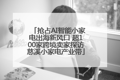 抢占AI智能小家电出海新风口 超100家跨境卖家探访慈溪小家电产业带