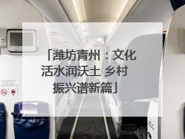 潍坊青州：文化活水润沃土 乡村振兴谱新篇