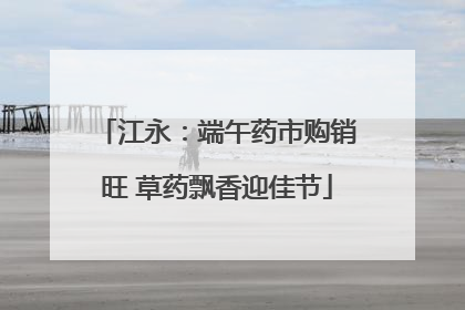 江永：端午药市购销旺 草药飘香迎佳节