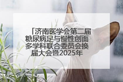 济南医学会第二届糖尿病足与慢性创面多学科联合委员会换届大会暨2025年学术年会成功举行