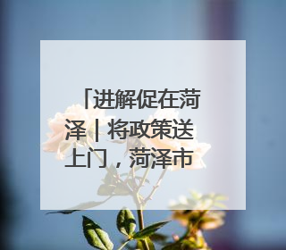 进解促在菏泽｜将政策送上门，菏泽市自贸协定政策专题宣讲会召开
