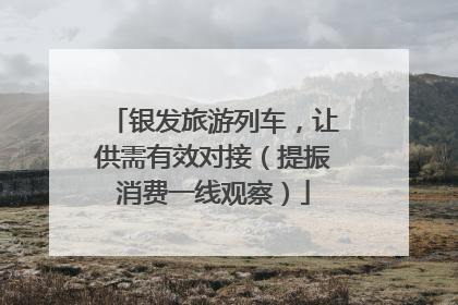 银发旅游列车，让供需有效对接（提振消费一线观察）