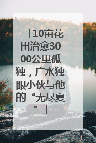 10亩花田治愈3000公里孤独，广水独眼小伙与他的“无尽夏”
